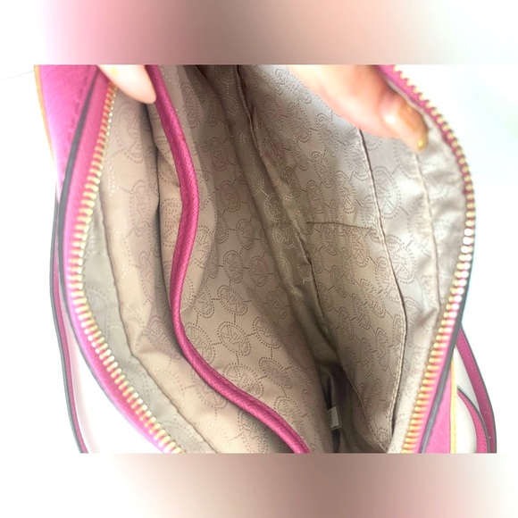 Michael Kors Saffiano Leather Crossbody Bag - Picture 6 of 7